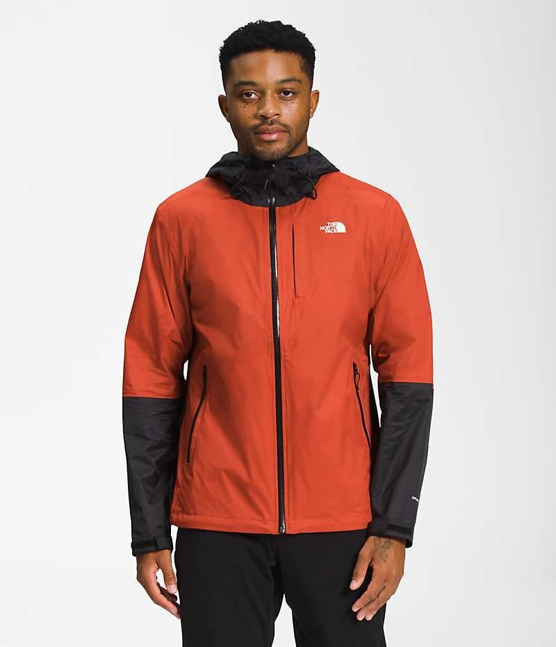 Veste Imperméable The North Face Alta Vista Homme Corail Noir | FR MCWKP