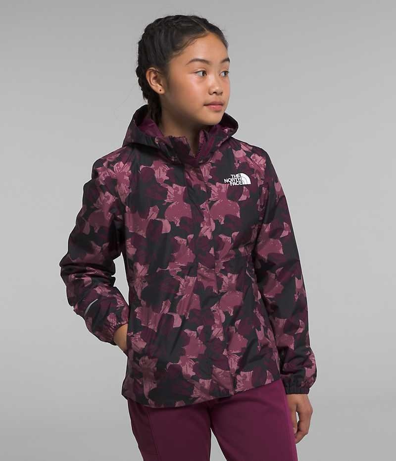 Veste Imperméable The North Face Antora Fille Bordeaux | PARIS ELHZV