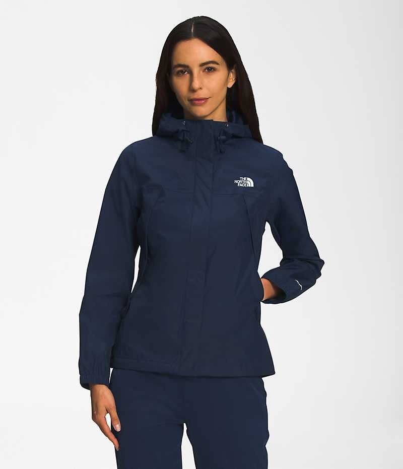 Veste Imperméable The North Face Antora Femme Bleu Marine | FR HGASN