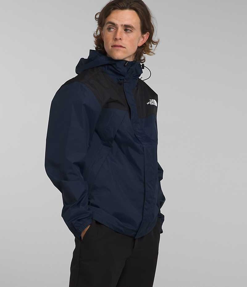 Veste Imperméable The North Face Antora Homme Bleu Marine | FRANCE LFDQK