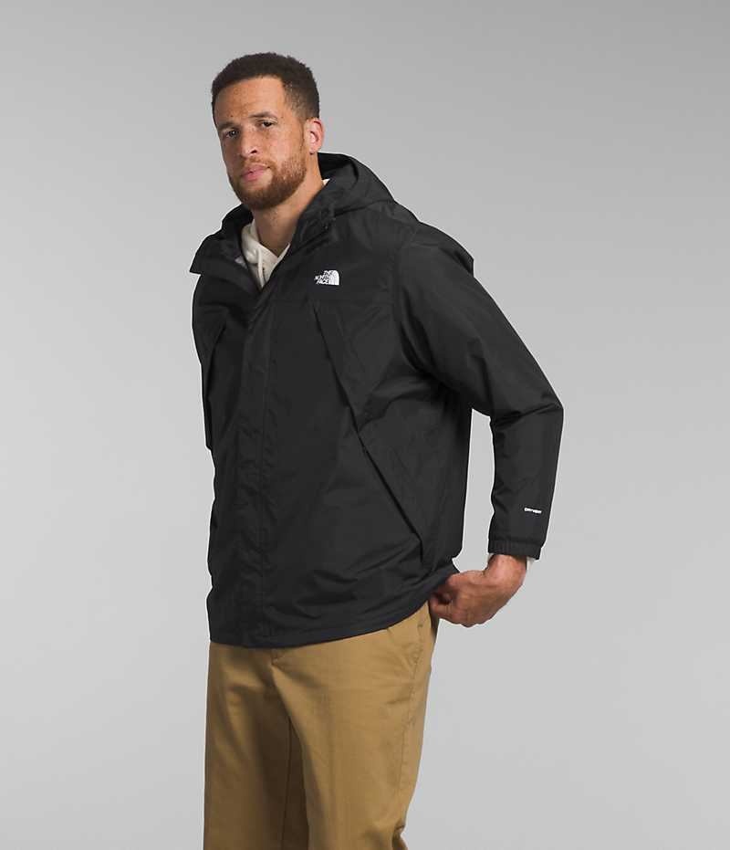 Veste Imperméable The North Face Big Antora Homme Noir | PARIS OLJPC