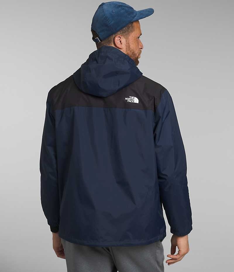 Veste Imperméable The North Face Big Antora Homme Bleu Marine Noir | FR LUVQK