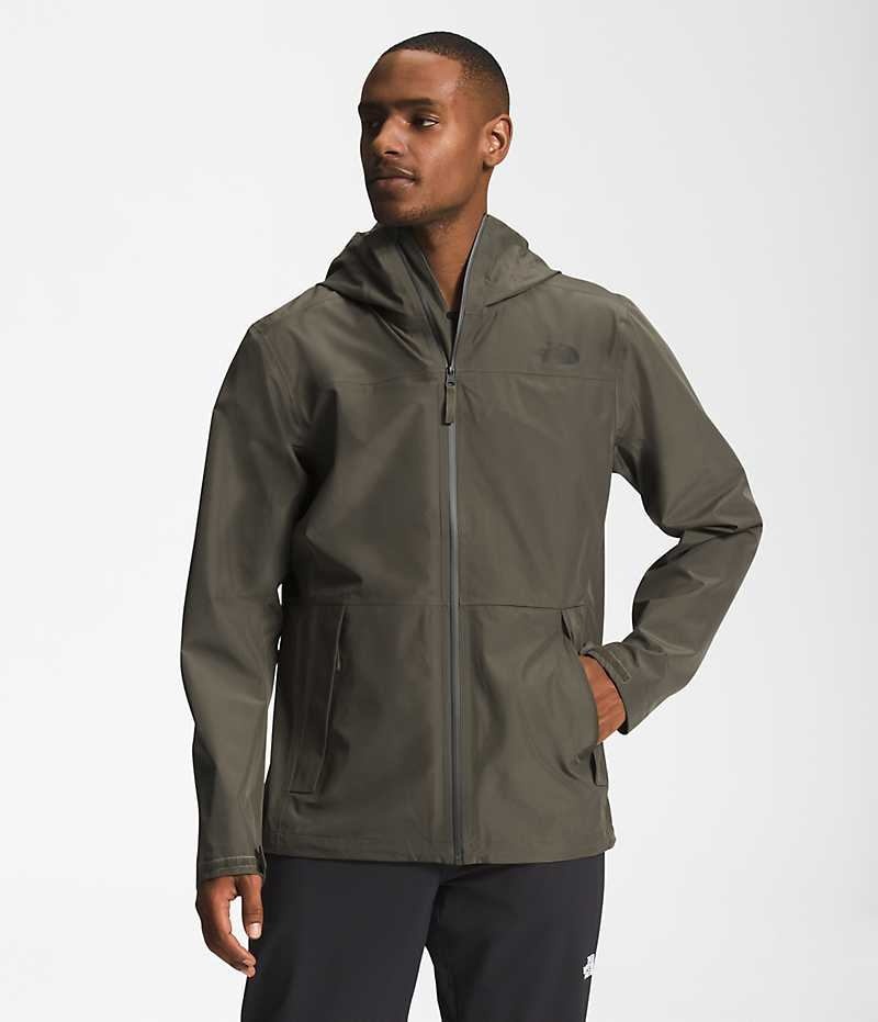 Veste Imperméable The North Face Dryzzle FUTURELIGHT™ Homme Vert Olive | FRANCE LOIJN