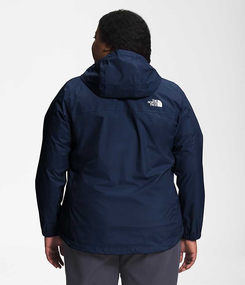 Veste Imperméable The North Face Plus Antora Femme Bleu Marine | FR WKMTG