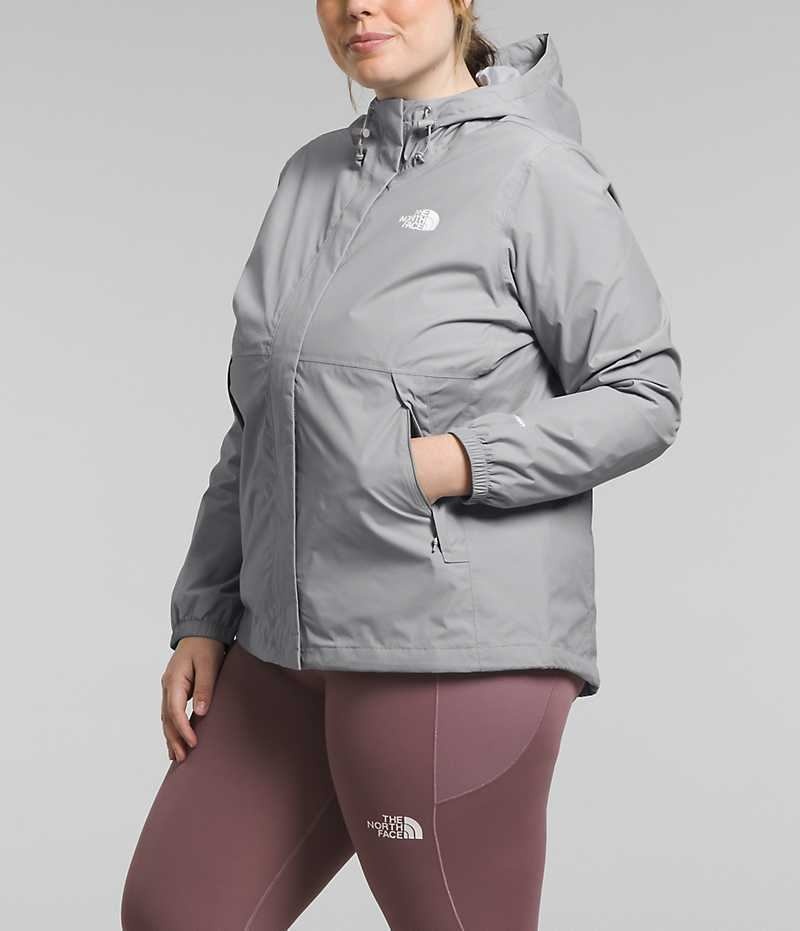 Veste Imperméable The North Face Plus Antora Femme Grise | PARIS FGIBQ