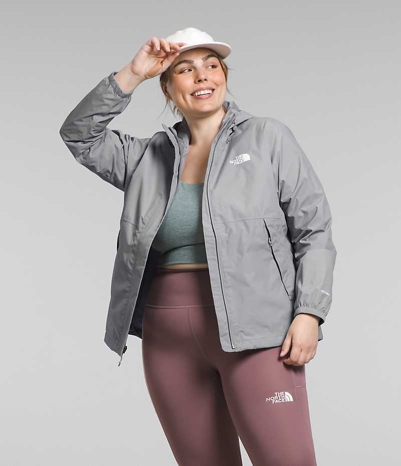 Veste Imperméable The North Face Plus Antora Femme Grise | PARIS FGIBQ