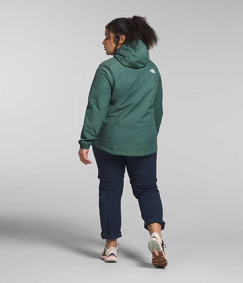 Veste Imperméable The North Face Plus Antora Femme Vert | FRANCE GYVFB