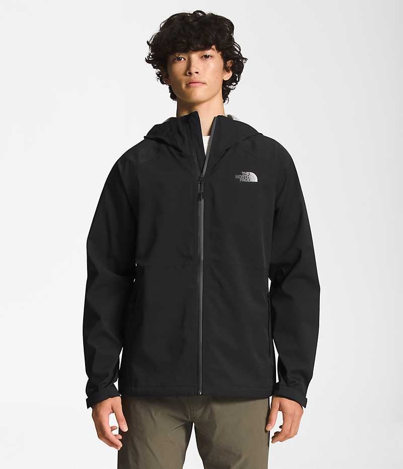 Veste Imperméable The North Face Valle Vista Stretch Homme Noir | FR CPWKE