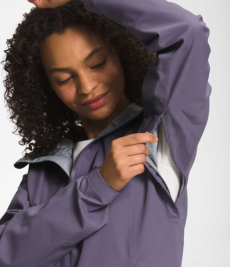 Veste Imperméable The North Face Valle Vista Stretch Femme Violette | FRANCE LPINR