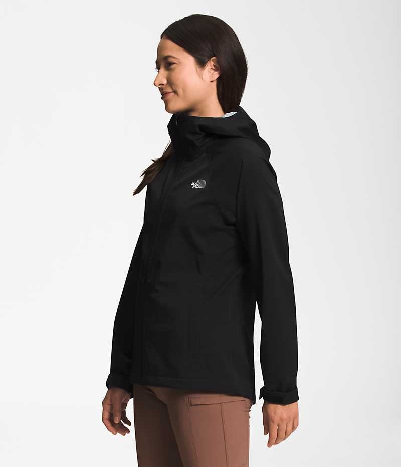 Veste Imperméable The North Face Valle Vista Stretch Femme Noir | PARIS DWUKH