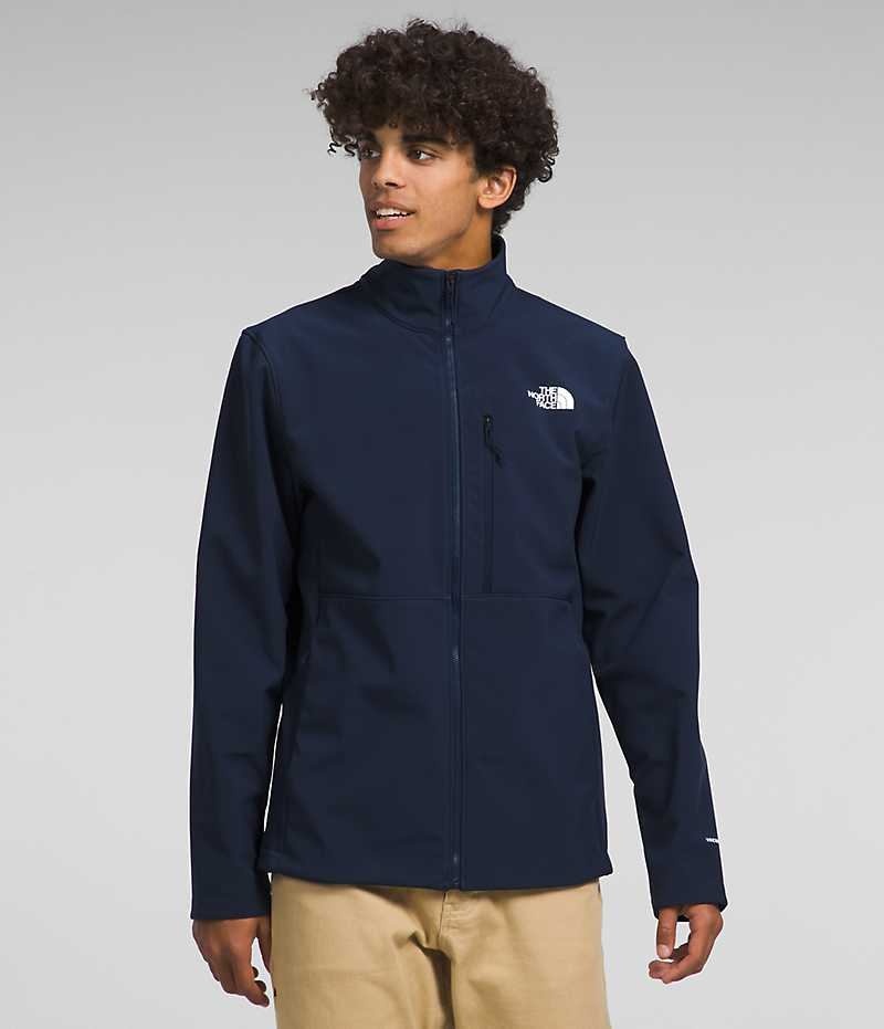 Veste Softshell The North Face Apex Bionic 3 Homme Bleu Marine | FR UNEZR