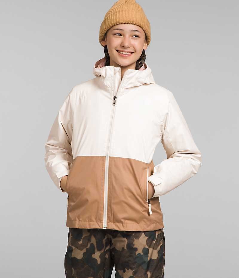 Veste Softshell The North Face Freedom Triclimate® Fille Blanche | FRANCE KHPGO