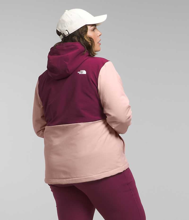 Veste Softshell The North Face Plus Shelbe Raschel Hoodie Femme Rose | PARIS MSGCU