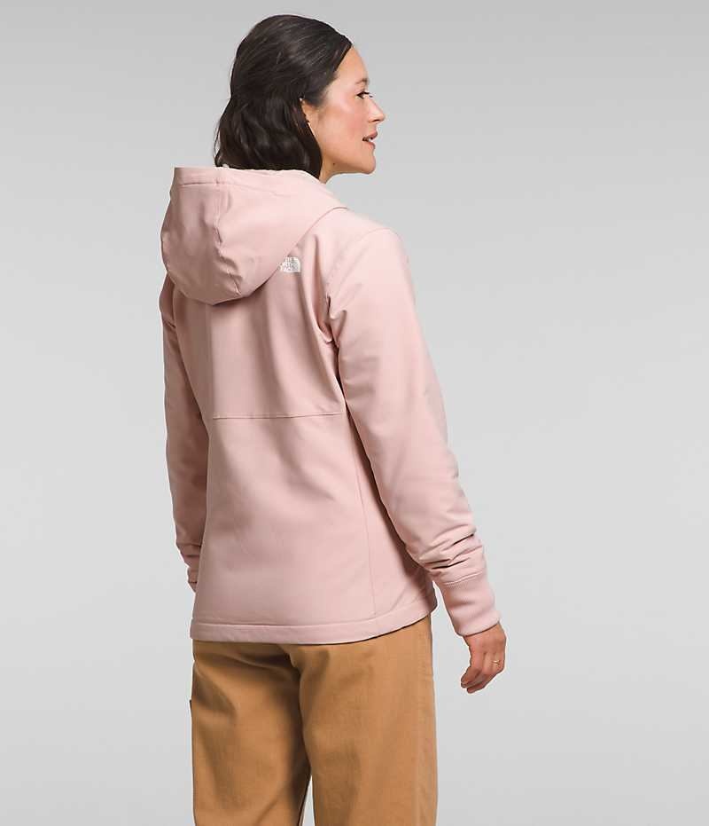 Veste Softshell The North Face Shelbe Raschel Hoodie Femme Rose | FRANCE VHYSM