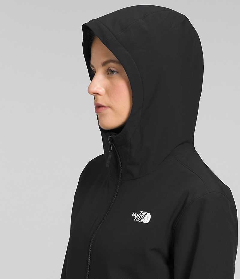 Veste Softshell The North Face Shelbe Raschel Hoodie Femme Noir | FRANCE QOUKT