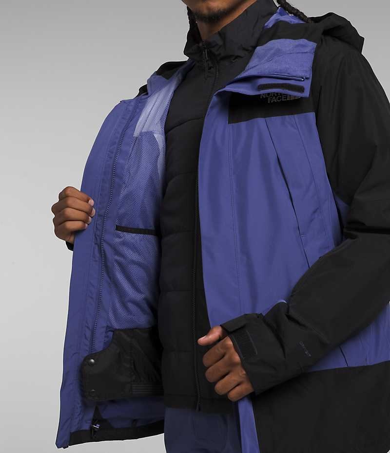 Vestes Isolées The North Face Clement Triclimate® Homme Bleu Noir | FR TAIBG