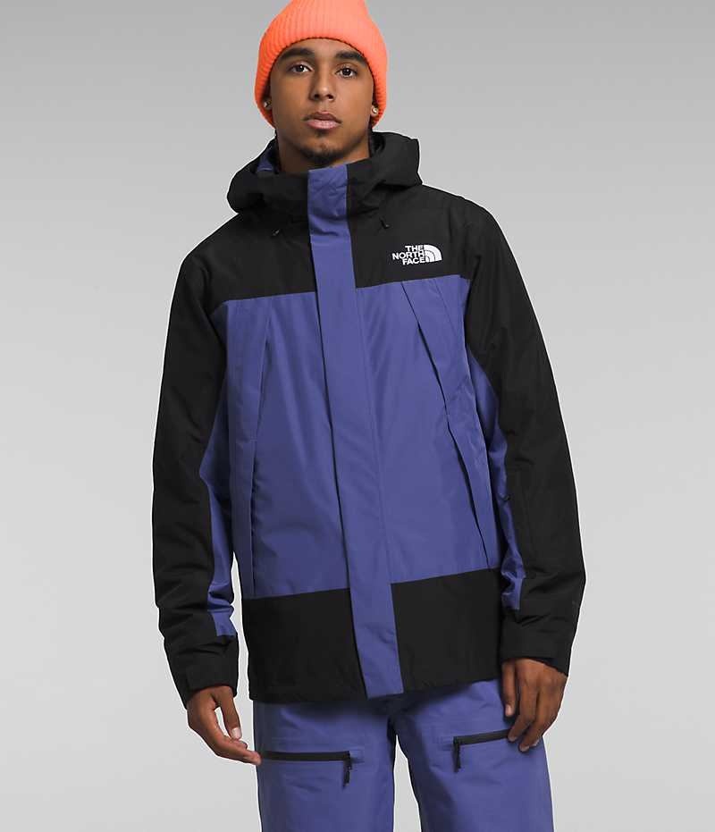 Vestes Isolées The North Face Clement Triclimate® Homme Bleu Noir | FR TAIBG