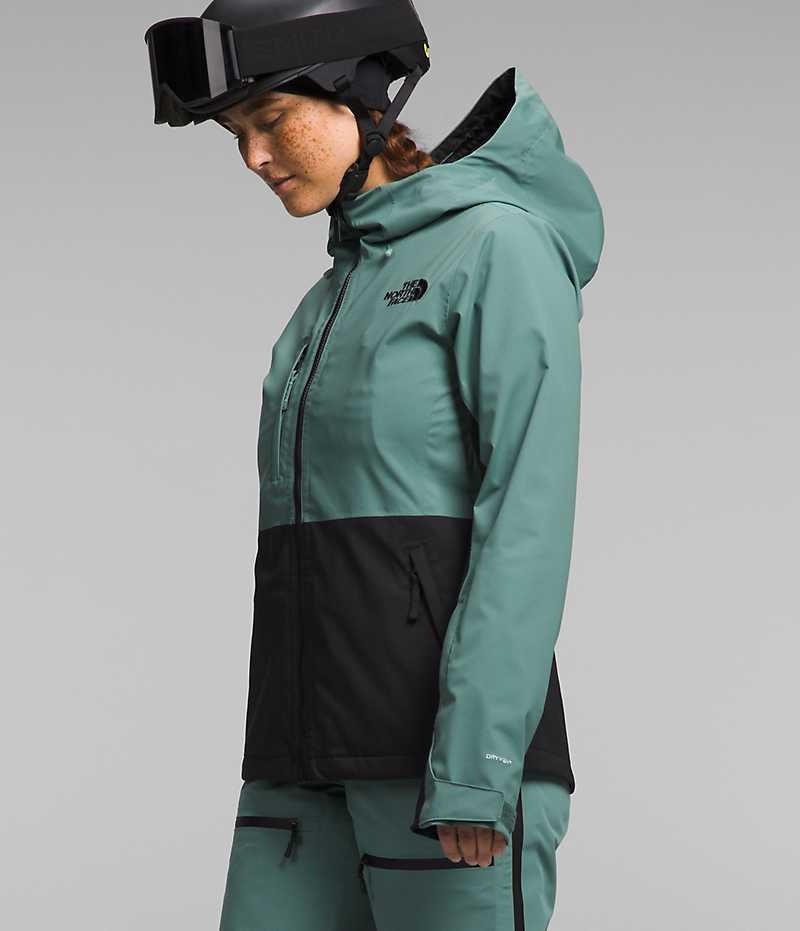 Vestes Isolées The North Face Freedom Stretch Femme Vert Noir | PARIS IZSOW