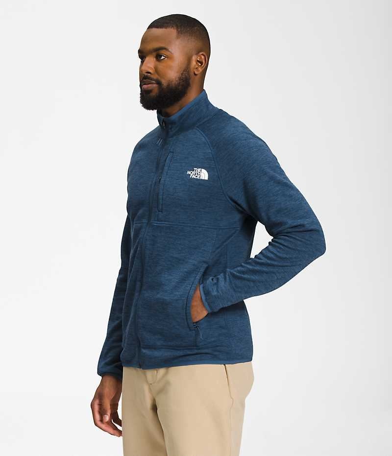 Vestes Polaires The North Face Canyonlands Full-Zip Homme Bleu | FRANCE KTJSO