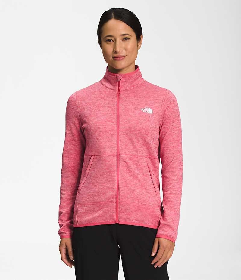 Vestes Polaires The North Face Canyonlands Full-Zip Femme Rose | FRANCE NZABE