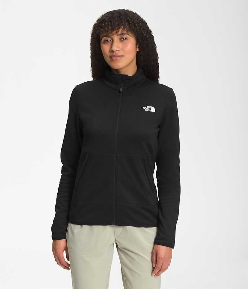 Vestes Polaires The North Face Canyonlands Full-Zip Femme Noir | PARIS XVZJT