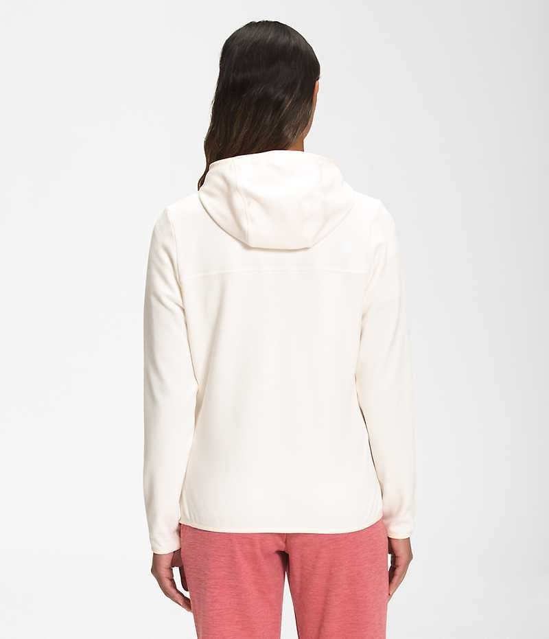 Vestes Polaires The North Face Canyonlands Hoodie Femme Blanche | FR PKNHE