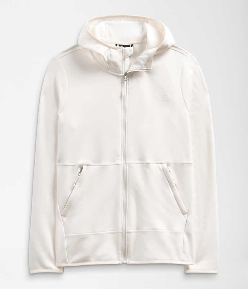 Vestes Polaires The North Face Canyonlands Hoodie Femme Blanche | FR PKNHE