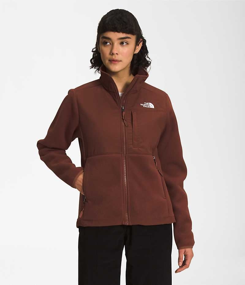 Vestes Polaires The North Face Denali Femme Marron | FR MDRQI