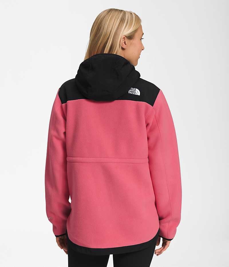 Vestes Polaires The North Face Denali Hoodie Femme Rose | FRANCE CBYZG