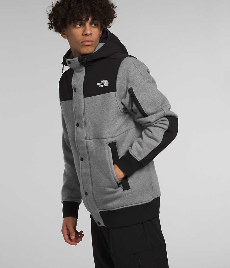 Vestes Polaires The North Face Highrail Homme Grise Noir | PARIS FCSJB