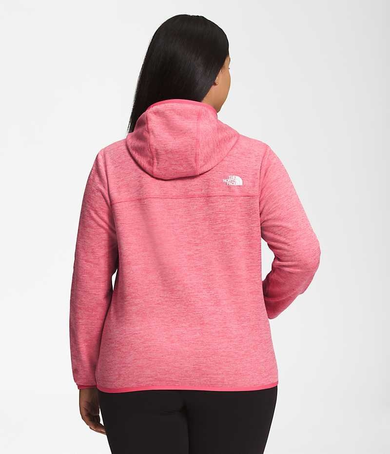 Vestes Polaires The North Face Plus Canyonlands Hoodie Femme Rose | FRANCE USJGV