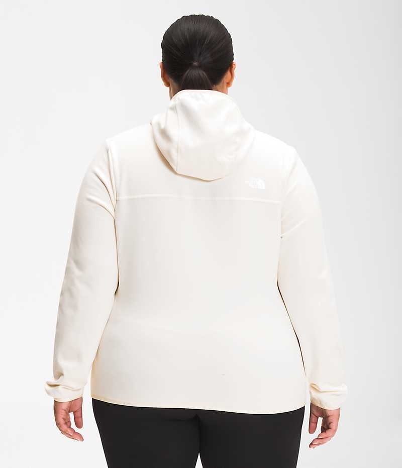 Vestes Polaires The North Face Plus Canyonlands Hoodie Femme Blanche | PARIS XFASB