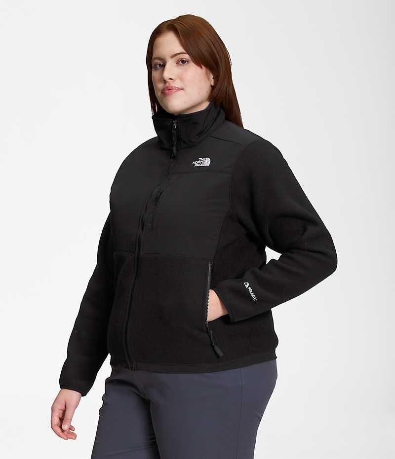 Vestes Polaires The North Face Plus Denali Femme Noir | FRANCE DJGBZ