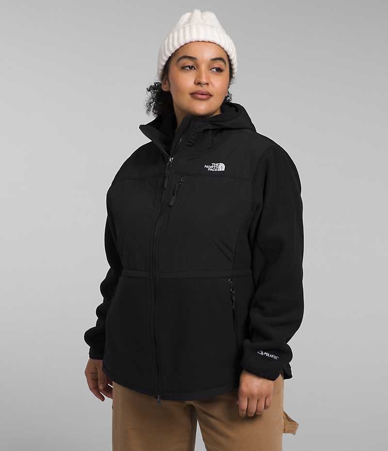 Vestes Polaires The North Face Plus Denali Hoodie Femme Noir | FR SGCHI