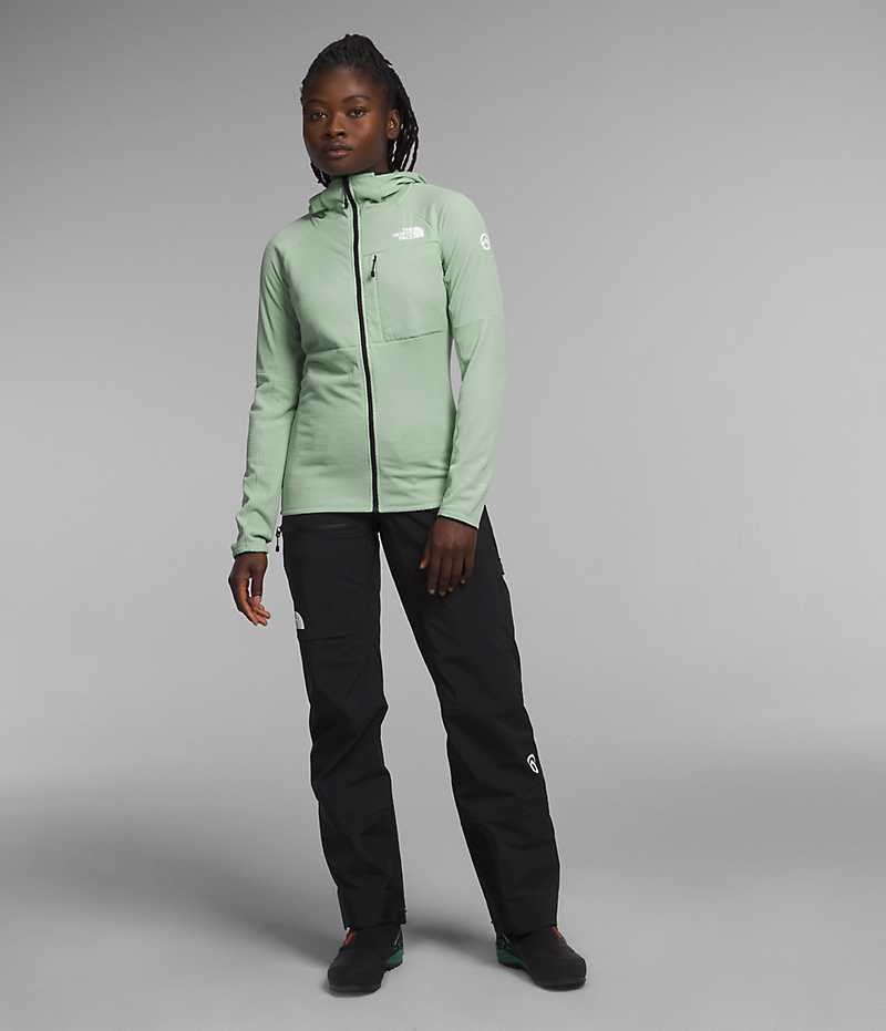 Vestes Polaires The North Face Summit Series FUTUREFLEECE™ Full-Zip Hoodie Femme Menthe | FR TJXND