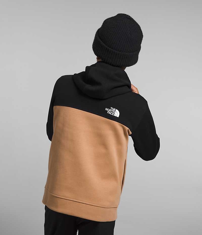 Vestes Polaires The North Face TNF™ Tech Full-Zip Hoodie Garcon Kaki Noir | FR WFYIC