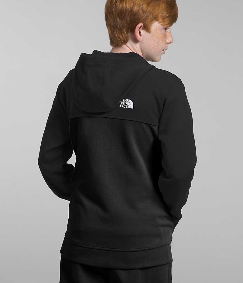 Vestes Polaires The North Face TNF™ Tech Full-Zip Hoodie Garcon Noir | FRANCE OMTED